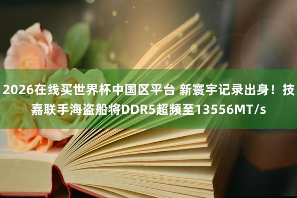 2026在线买世界杯中国区平台 新寰宇记录出身!技嘉联手海盗船将DDR5超频至13556MT/s